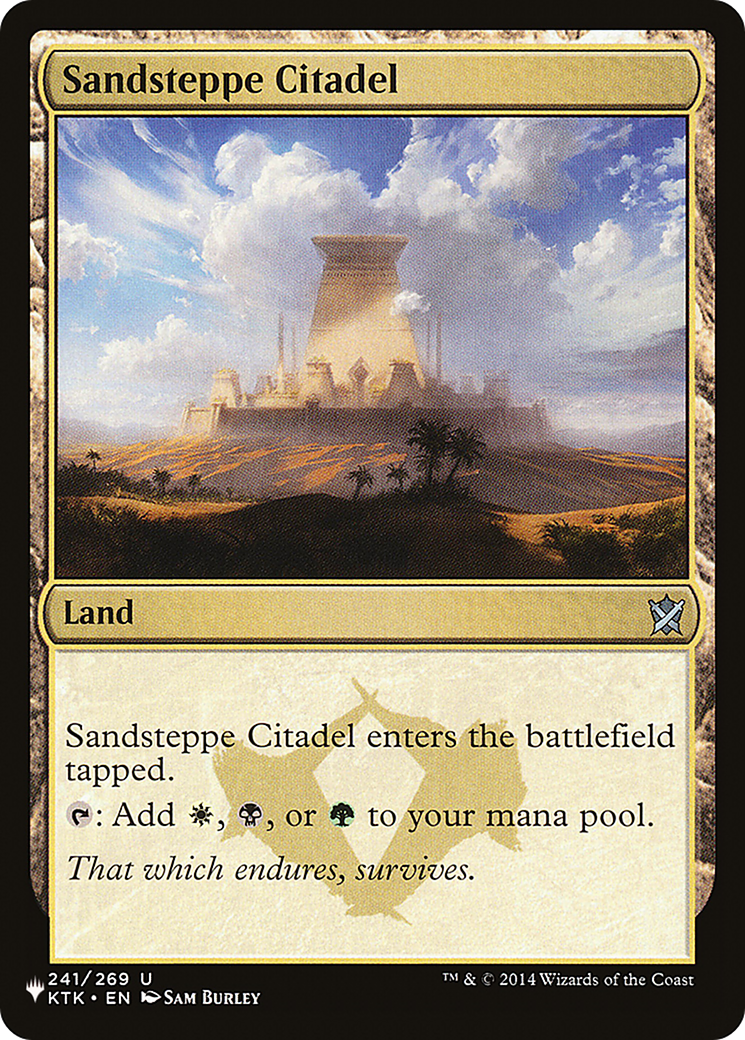 Sandsteppe Citadel [Secret Lair: From Cute to Brute] | Shuffle n Cut Hobbies & Games