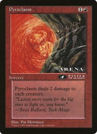 Pyroclasm [Version 2] (Oversized) [Oversize Cards] | Shuffle n Cut Hobbies & Games