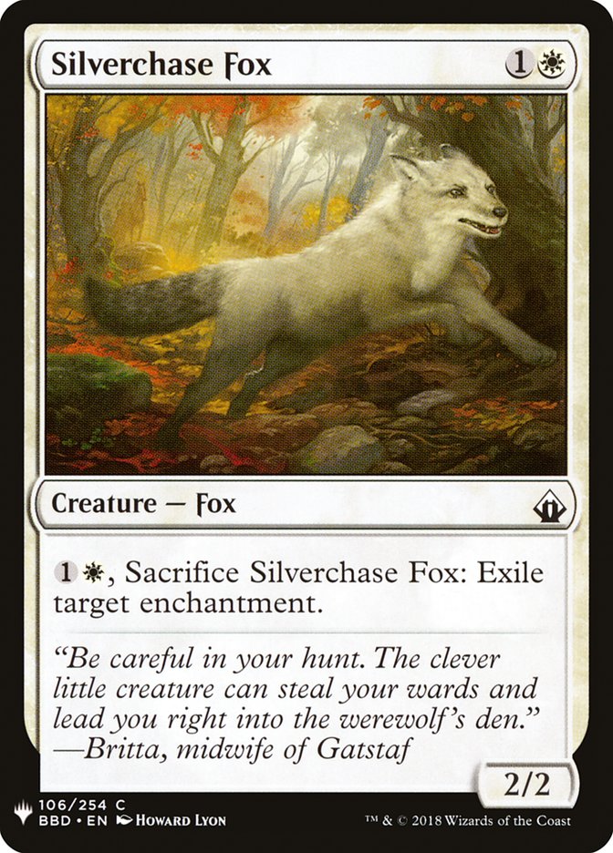 Silverchase Fox [Mystery Booster] | Shuffle n Cut Hobbies & Games