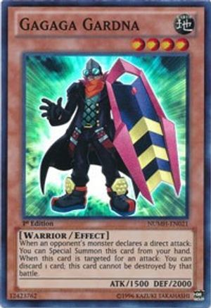 Gagaga Gardna [NUMH-EN021] Super Rare | Shuffle n Cut Hobbies & Games