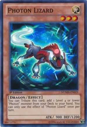 Photon Lizard [NUMH-EN023] Super Rare | Shuffle n Cut Hobbies & Games