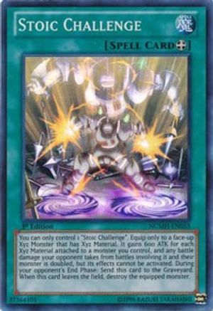 Stoic Challenge [NUMH-EN055] Super Rare | Shuffle n Cut Hobbies & Games