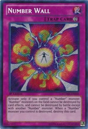 Number Wall [NUMH-EN058] Secret Rare | Shuffle n Cut Hobbies & Games