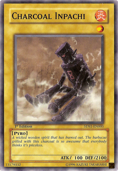 Charcoal Inpachi [5DS1-EN005] Common | Shuffle n Cut Hobbies & Games