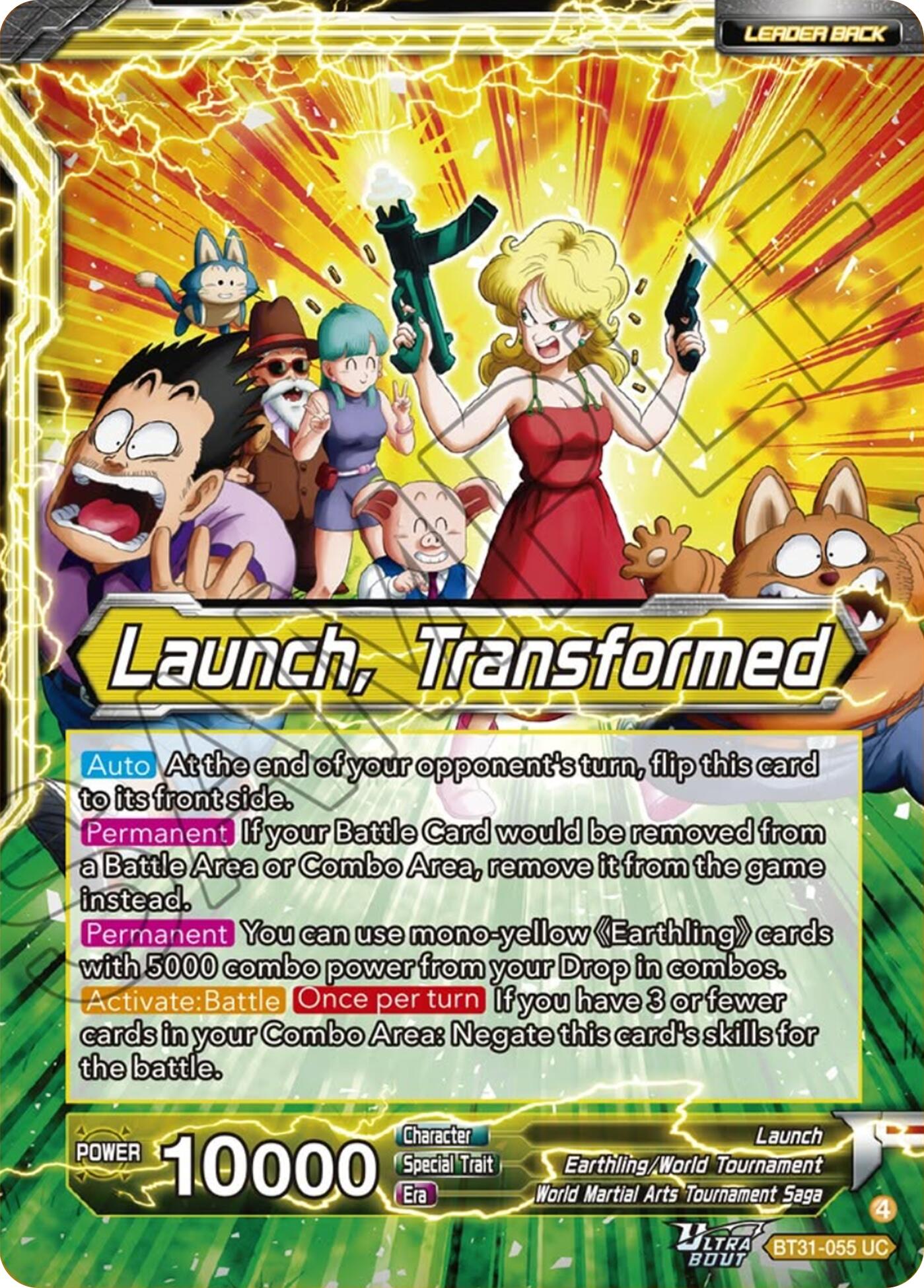 Launch // Launch, Transformed (BT31-055) [Impact Beyond Dimensions] | Shuffle n Cut Hobbies & Games
