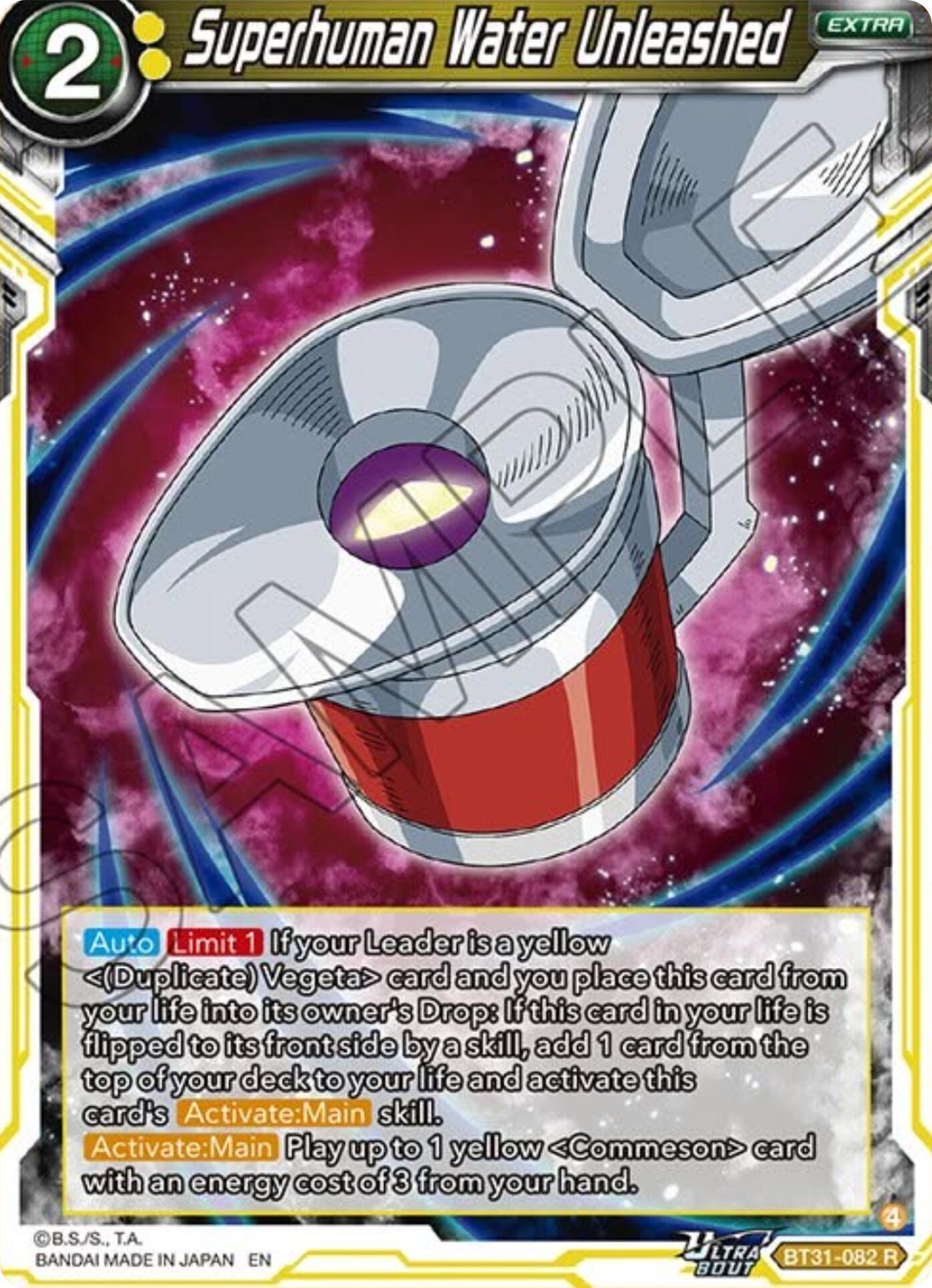 Superhuman Water Unleashed (BT31-082) [Impact Beyond Dimensions] | Shuffle n Cut Hobbies & Games