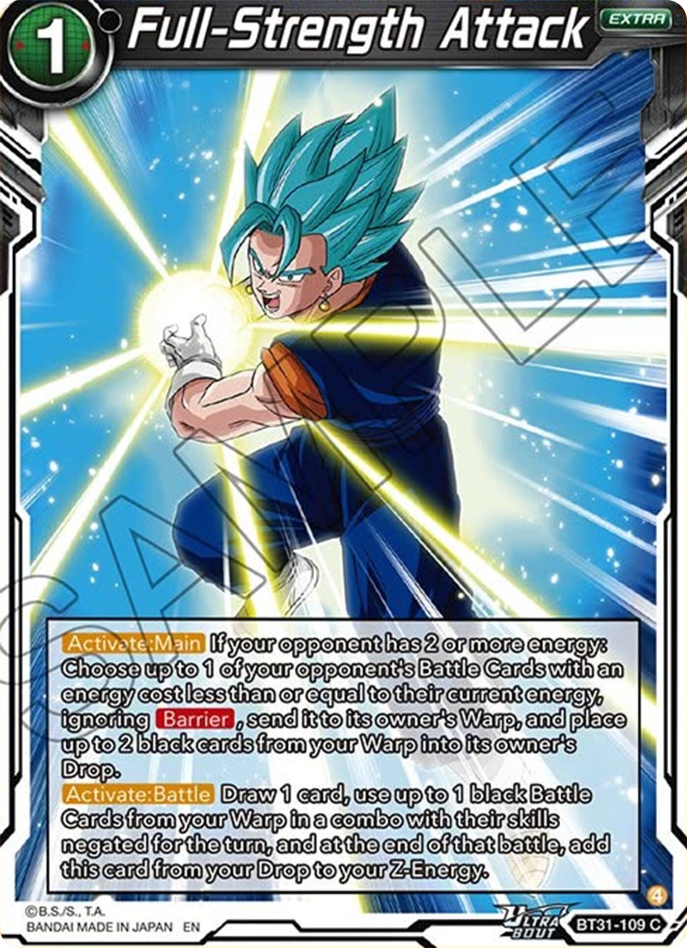 Full-Strength Attack (BT31-109) [Impact Beyond Dimensions] | Shuffle n Cut Hobbies & Games