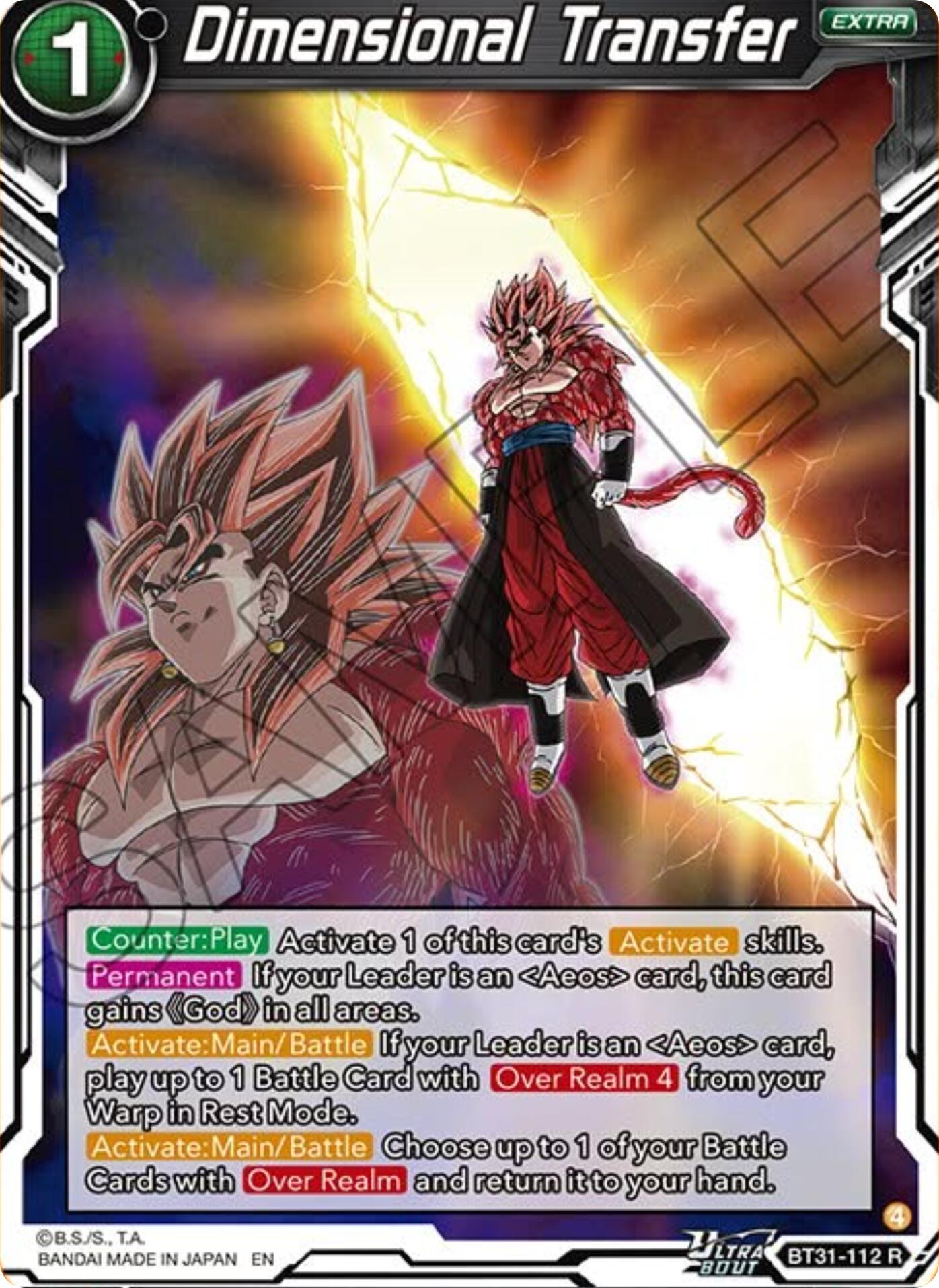 Dimensional Transfer (BT31-112) [Impact Beyond Dimensions] | Shuffle n Cut Hobbies & Games