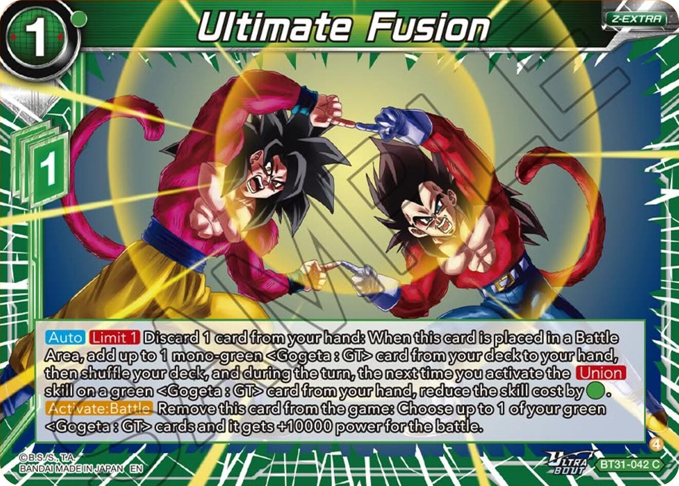 Ultimate Fusion (BT31-042) [Impact Beyond Dimensions] | Shuffle n Cut Hobbies & Games