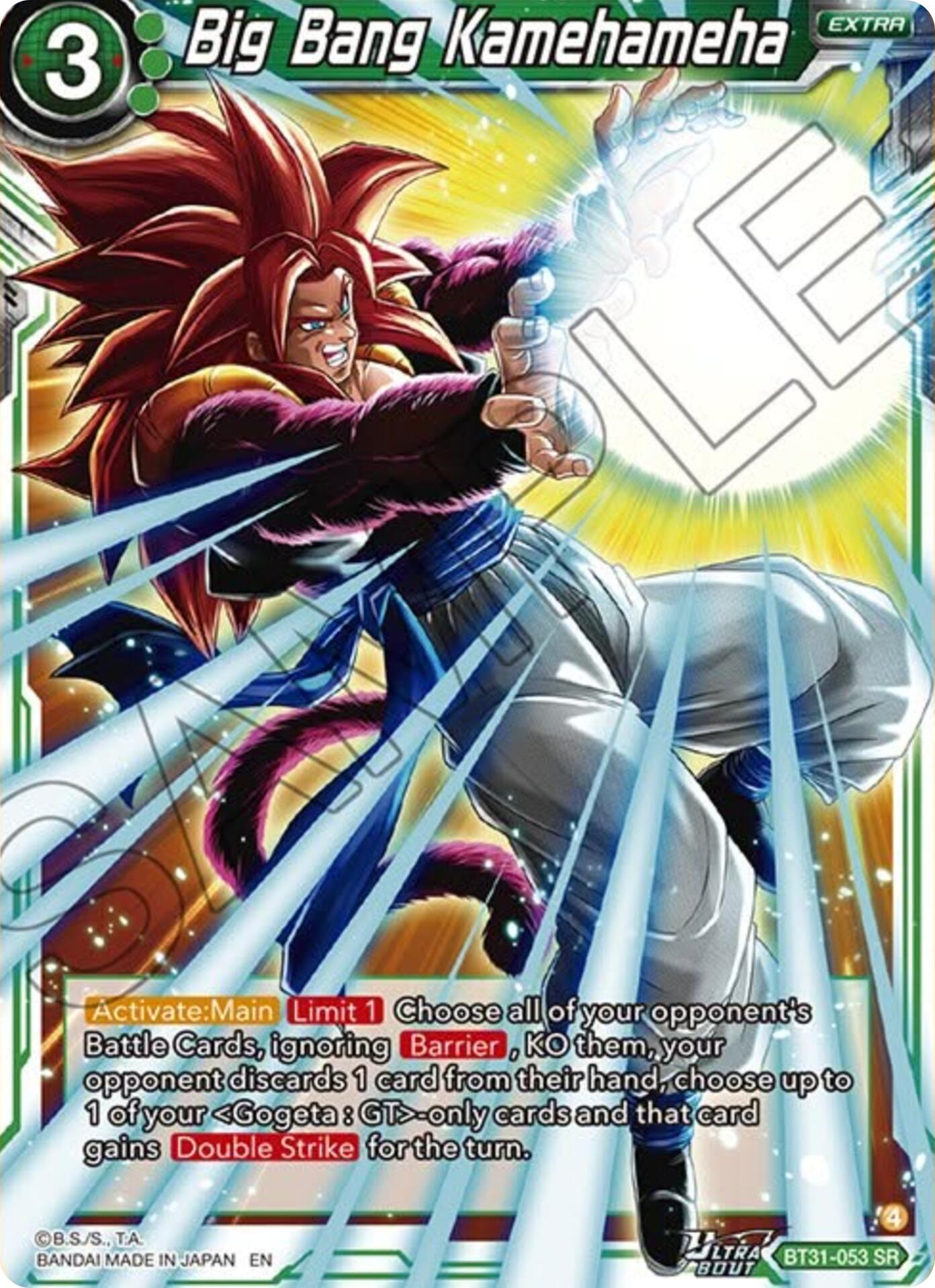 Big Bang Kamehameha (BT31-053) [Impact Beyond Dimensions] | Shuffle n Cut Hobbies & Games