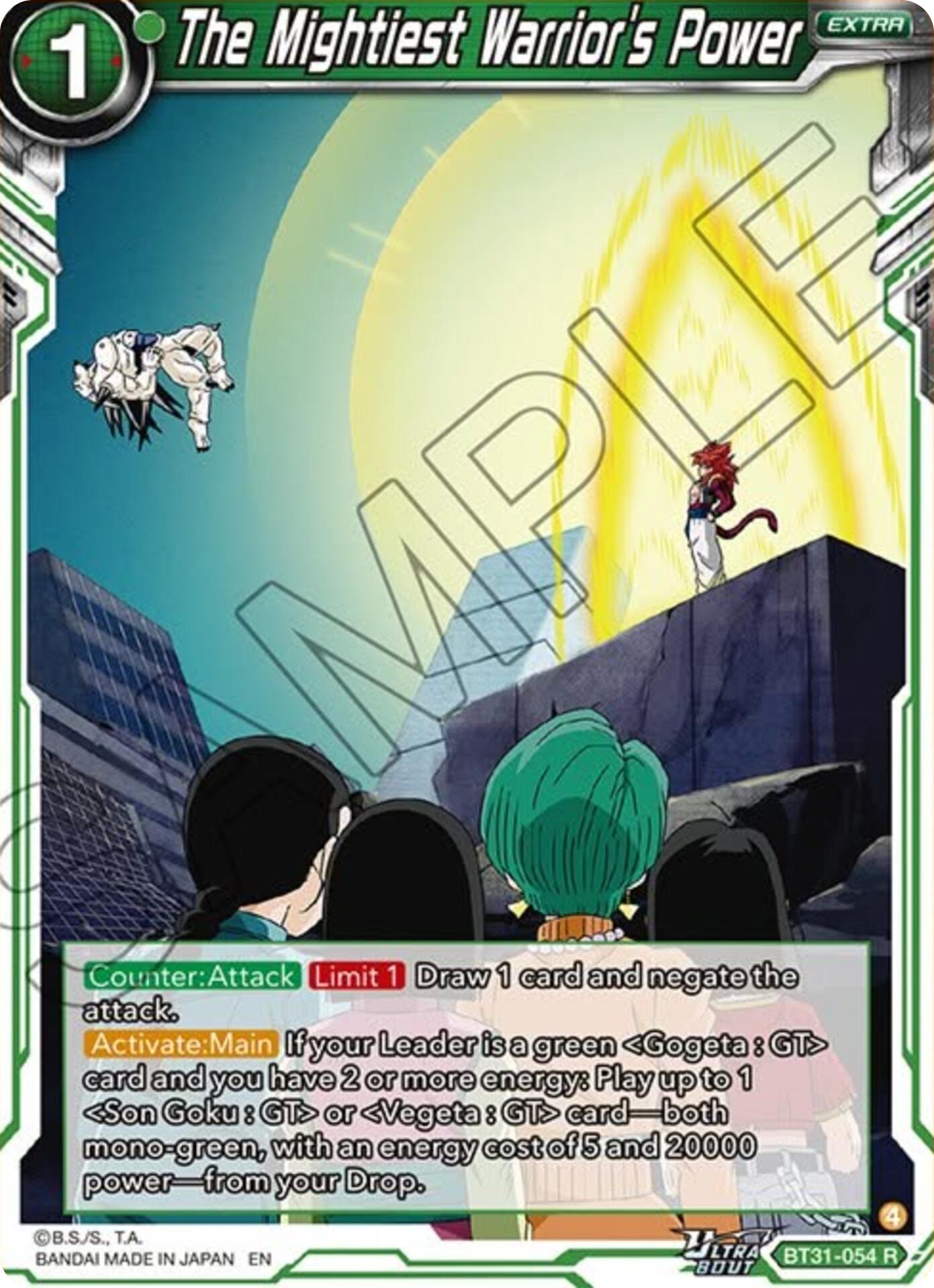 The Mightiest Warrior's Power (BT31-054) [Impact Beyond Dimensions] | Shuffle n Cut Hobbies & Games