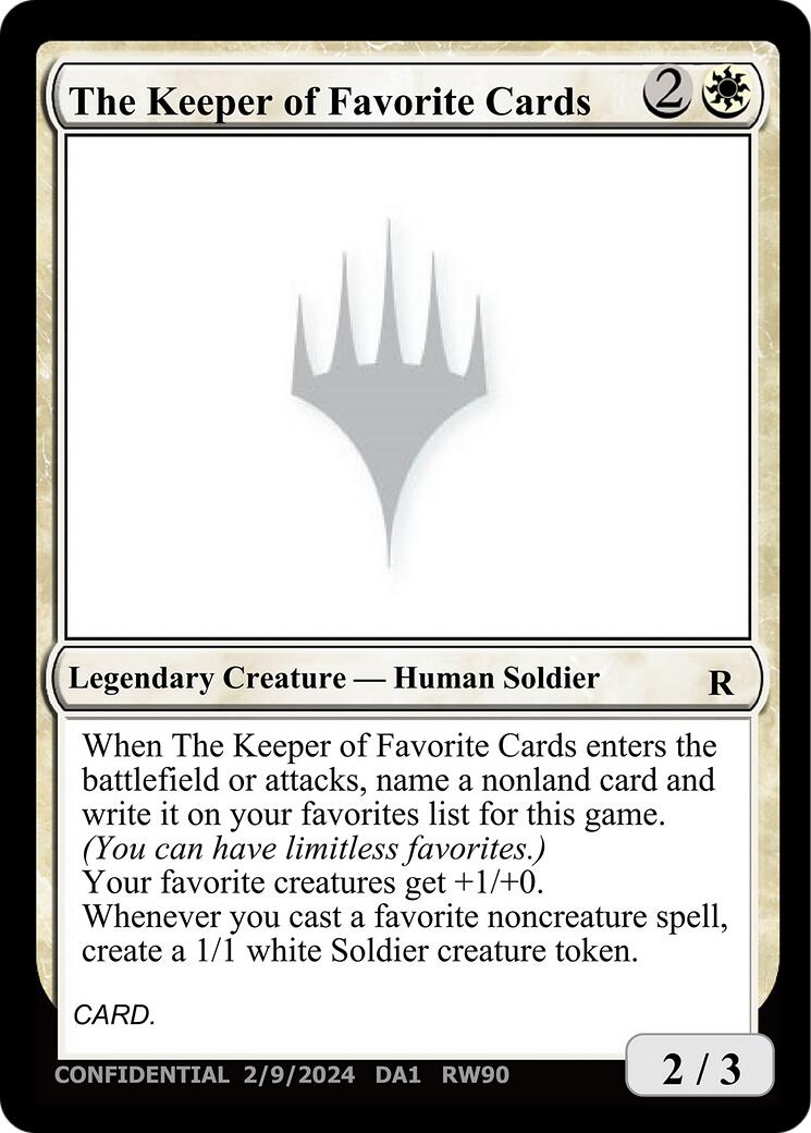 The Keeper of Favorite Cards (2/9/2024) [Unknown Event] | Shuffle n Cut Hobbies & Games