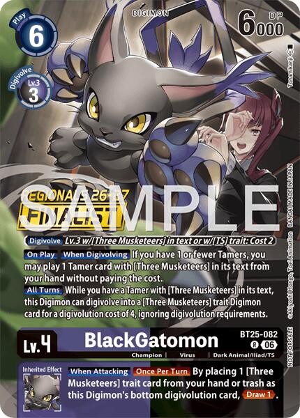 BlackGatomon [BT25-082] (Regionals 26-27 Season 2 Finalist) [Dual Revolution] | Shuffle n Cut Hobbies & Games