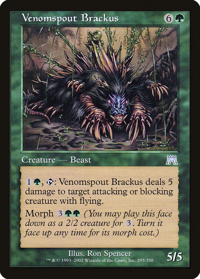 Venomspout Brackus [Onslaught] | Shuffle n Cut Hobbies & Games