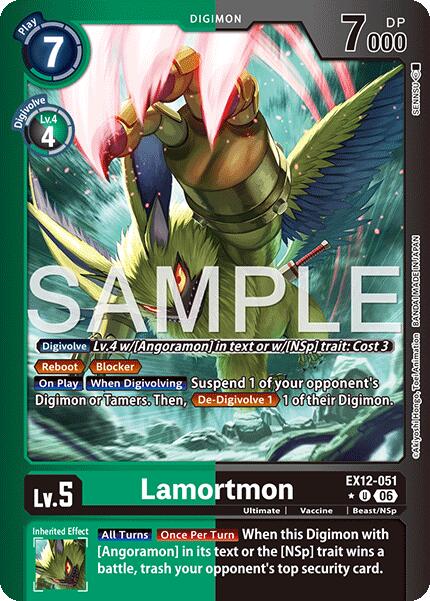 Lamortmon [EX12-051] (Limited Foil) [Digital World Shambala] | Shuffle n Cut Hobbies & Games