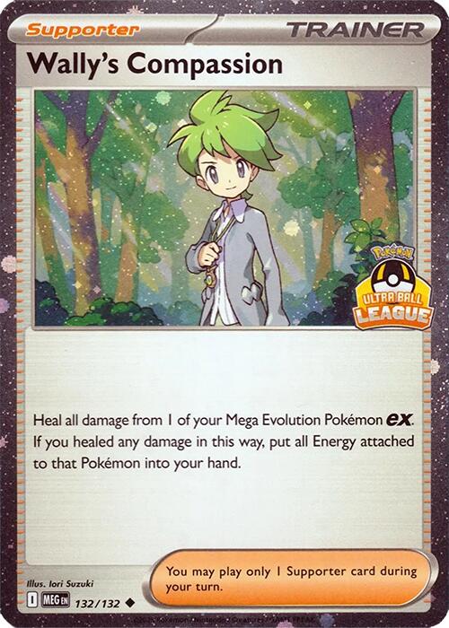 Wally's Compassion (132/132) (Ultra Ball League) [League & Championship Cards] | Shuffle n Cut Hobbies & Games