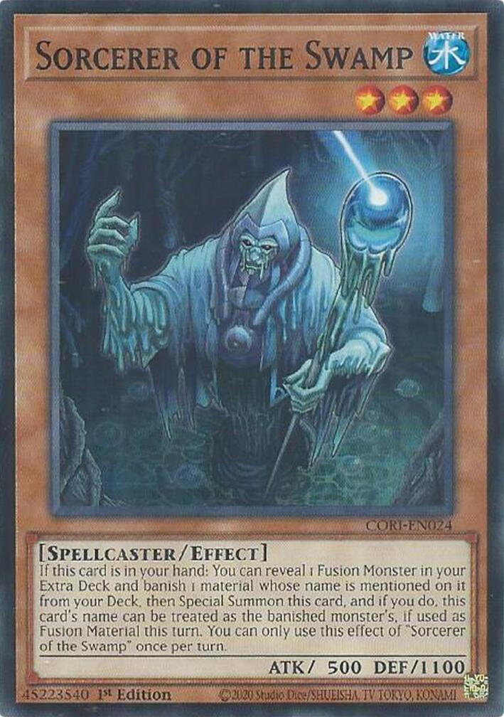Sorcerer of the Swamp [CORI-EN024] Common | Shuffle n Cut Hobbies & Games