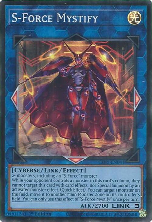 S-Force Mystify [CORI-EN041] Super Rare | Shuffle n Cut Hobbies & Games