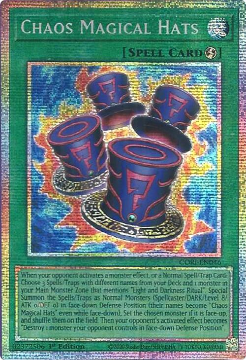 Chaos Magical Hats (Starlight Rare) [CORI-EN046] Starlight Rare | Shuffle n Cut Hobbies & Games