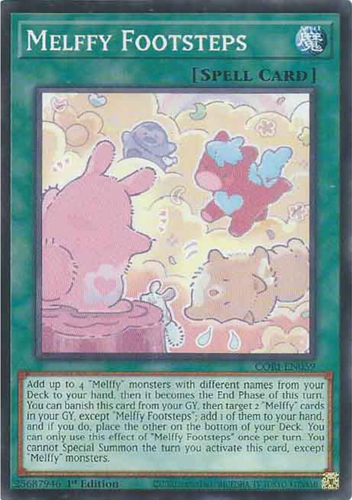 Melffy Footsteps [CORI-EN059] Common | Shuffle n Cut Hobbies & Games
