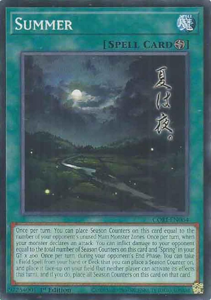 Summer [CORI-EN064] Common | Shuffle n Cut Hobbies & Games