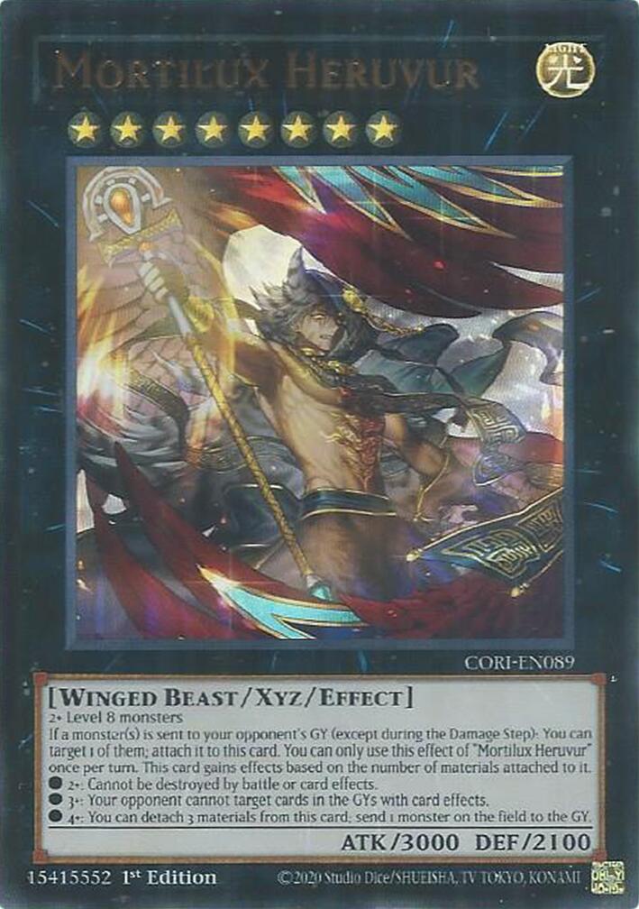 Mortilux Heruvur [CORI-EN089] Ultra Rare | Shuffle n Cut Hobbies & Games