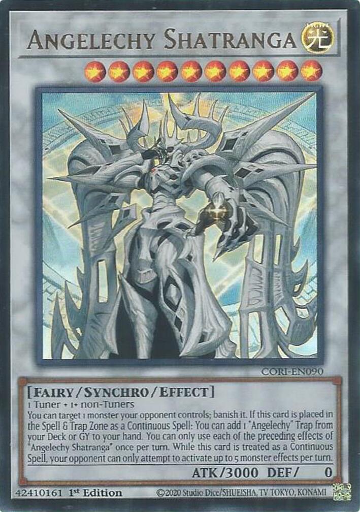 Angelechy Shatranga [CORI-EN090] Ultra Rare | Shuffle n Cut Hobbies & Games