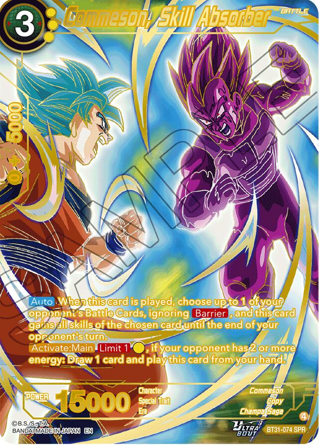 Commeson, Skill Absorber (SPR) (BT31-074) [Impact Beyond Dimensions] | Shuffle n Cut Hobbies & Games