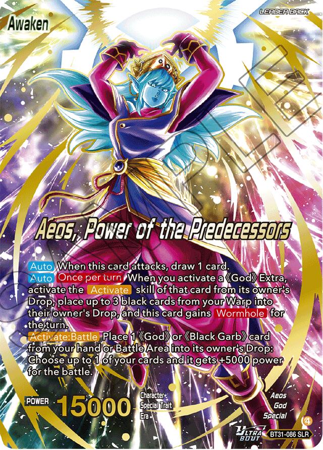 Aeos // Aeos, Power of the Predecessors (SLR) (BT31-086) [Impact Beyond Dimensions] | Shuffle n Cut Hobbies & Games