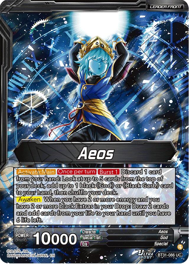 Aeos // Aeos, Power of the Predecessors (SLR) (BT31-086) [Impact Beyond Dimensions] | Shuffle n Cut Hobbies & Games