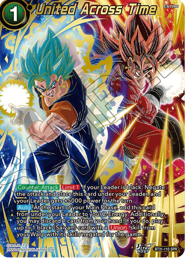 United Across Time (SPR) (BT31-110) [Impact Beyond Dimensions] | Shuffle n Cut Hobbies & Games
