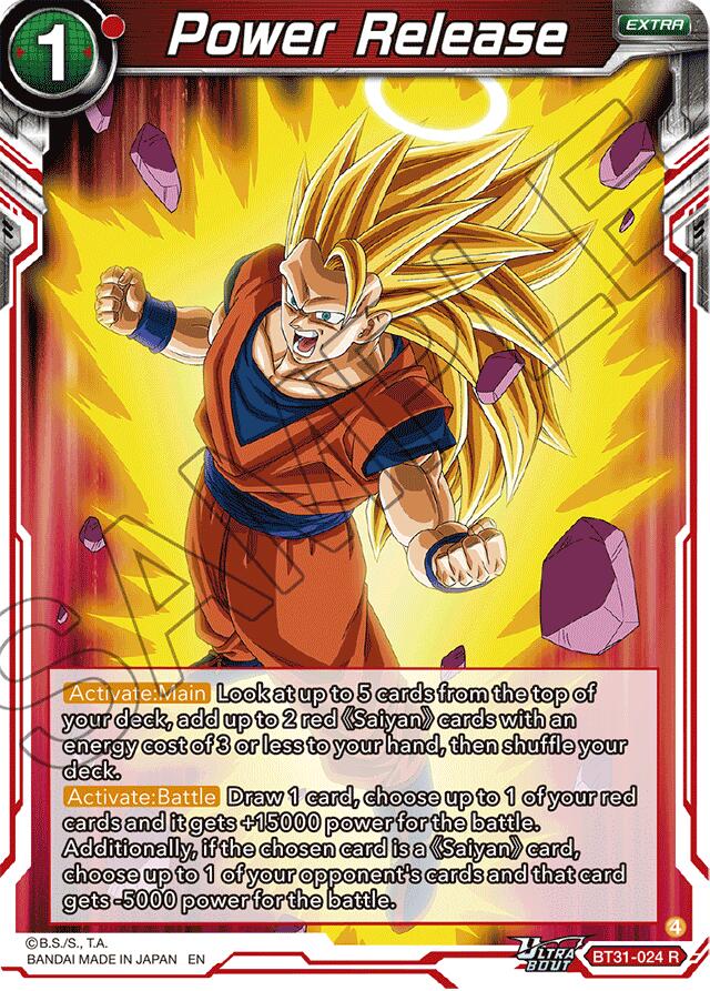 Power Release (BT31-024) [Impact Beyond Dimensions] | Shuffle n Cut Hobbies & Games