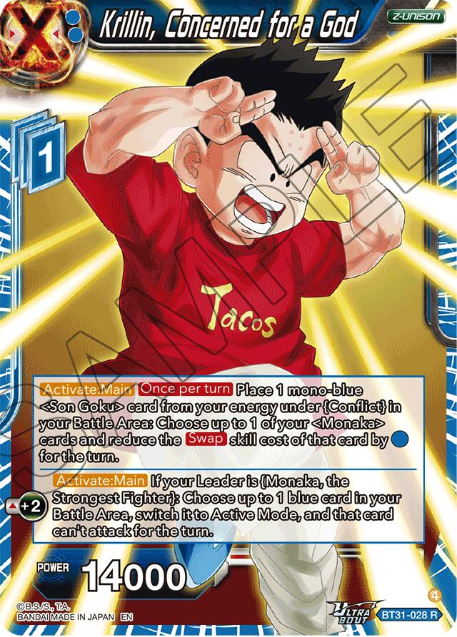 Krillin, Concerned for a God (BT31-028) [Impact Beyond Dimensions] | Shuffle n Cut Hobbies & Games