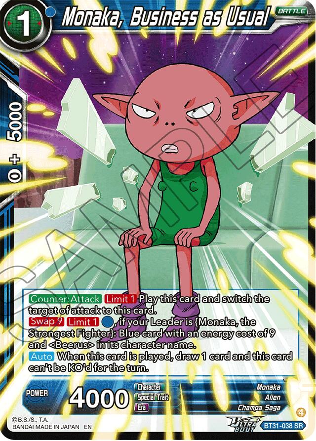 Monaka, Business as Usual (BT31-038) [Impact Beyond Dimensions] | Shuffle n Cut Hobbies & Games