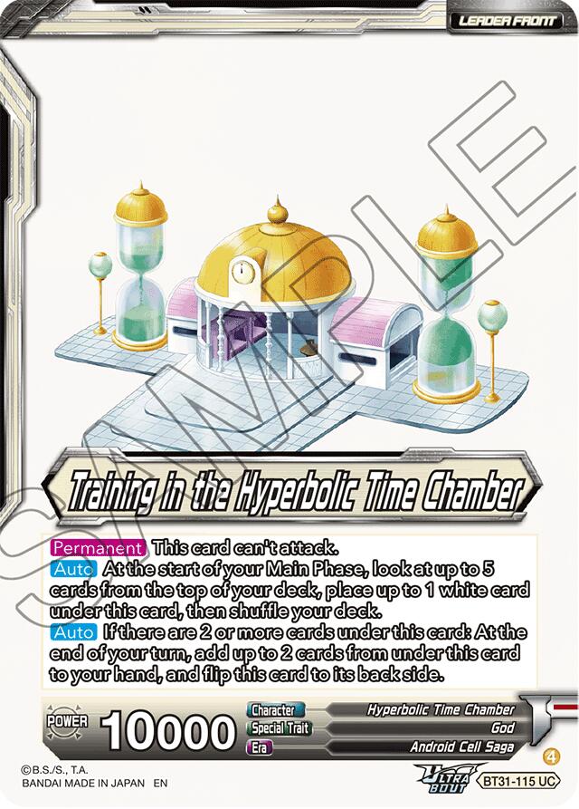 Training in the Hyperbolic Time Chamber // Completed Training in the Hyperbolic Time Chamber (SLR) (BT31-115) [Impact Beyond Dimensions] | Shuffle n Cut Hobbies & Games