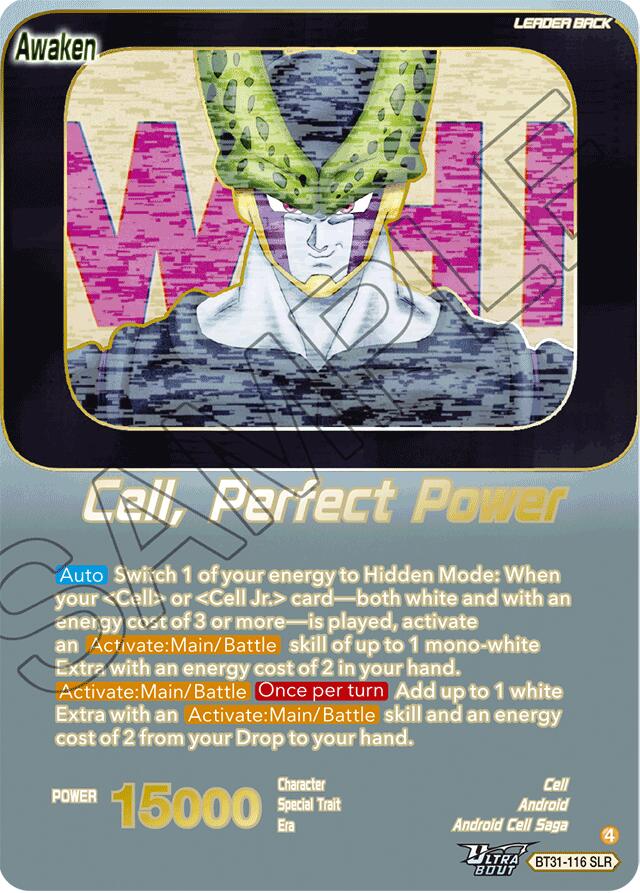 Cell // Cell, Perfect Power (SLR) (BT31-116) [Impact Beyond Dimensions] | Shuffle n Cut Hobbies & Games