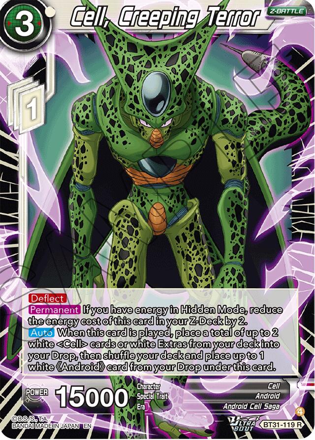 Cell, Creeping Terror (BT31-119) [Impact Beyond Dimensions] | Shuffle n Cut Hobbies & Games