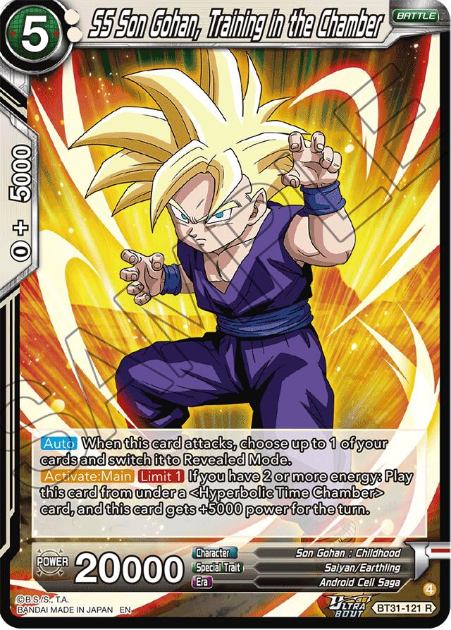 SS Son Gohan, Training in the Chamber (BT31-121) [Impact Beyond Dimensions] | Shuffle n Cut Hobbies & Games