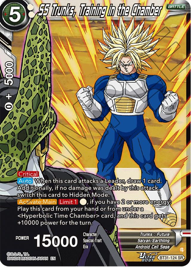 SS Trunks, Training in the Chamber (BT31-124) [Impact Beyond Dimensions] | Shuffle n Cut Hobbies & Games