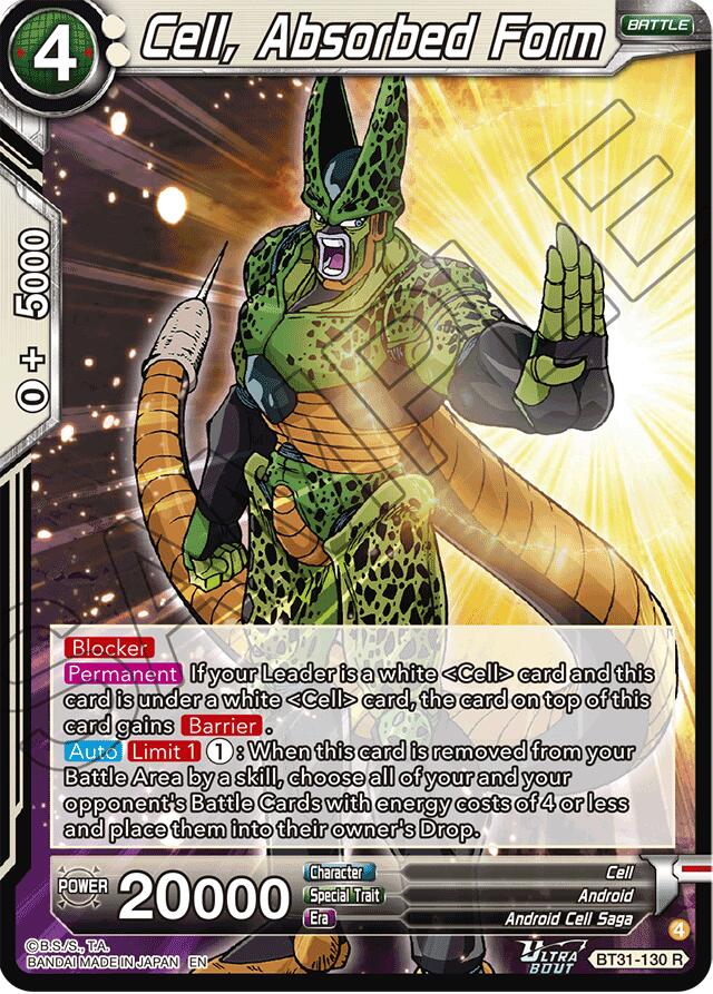 Cell, Absorbed Form (BT31-130) [Impact Beyond Dimensions] | Shuffle n Cut Hobbies & Games
