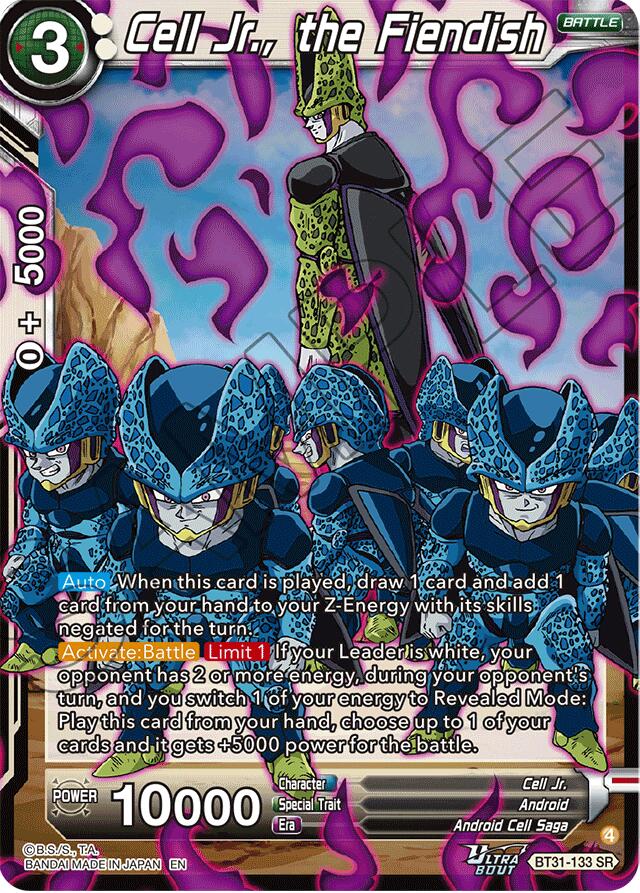 Cell Jr., the Fiendish (BT31-133) [Impact Beyond Dimensions] | Shuffle n Cut Hobbies & Games