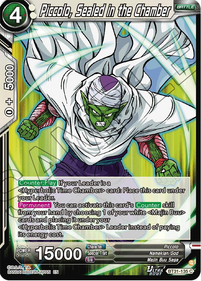 Piccolo, Sealed in the Chamber (BT31-135) [Impact Beyond Dimensions] | Shuffle n Cut Hobbies & Games