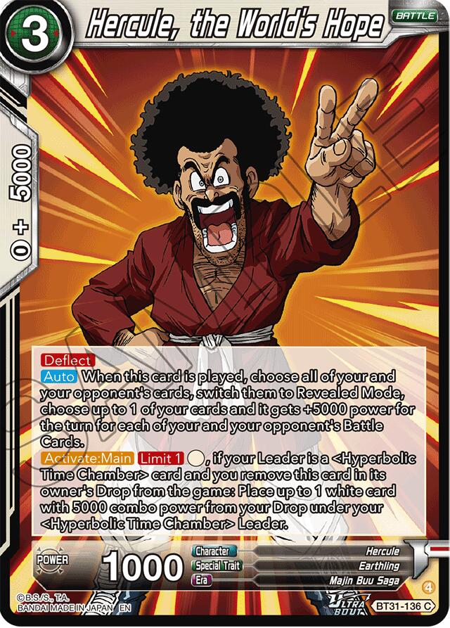 Hercule, the World's Hope (BT31-136) [Impact Beyond Dimensions] | Shuffle n Cut Hobbies & Games