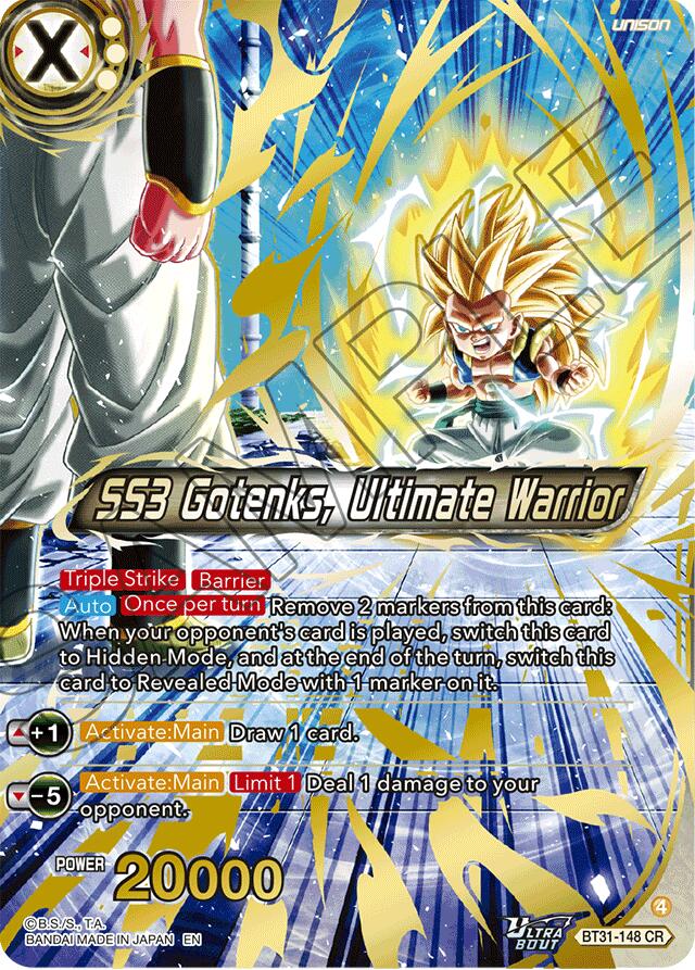 SS3 Gotenks, Ultimate Warrior (BT31-148) [Impact Beyond Dimensions] | Shuffle n Cut Hobbies & Games