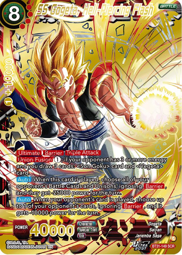 SS Gogeta, Hell-Piercing Flash (BT31-149) [Impact Beyond Dimensions] | Shuffle n Cut Hobbies & Games