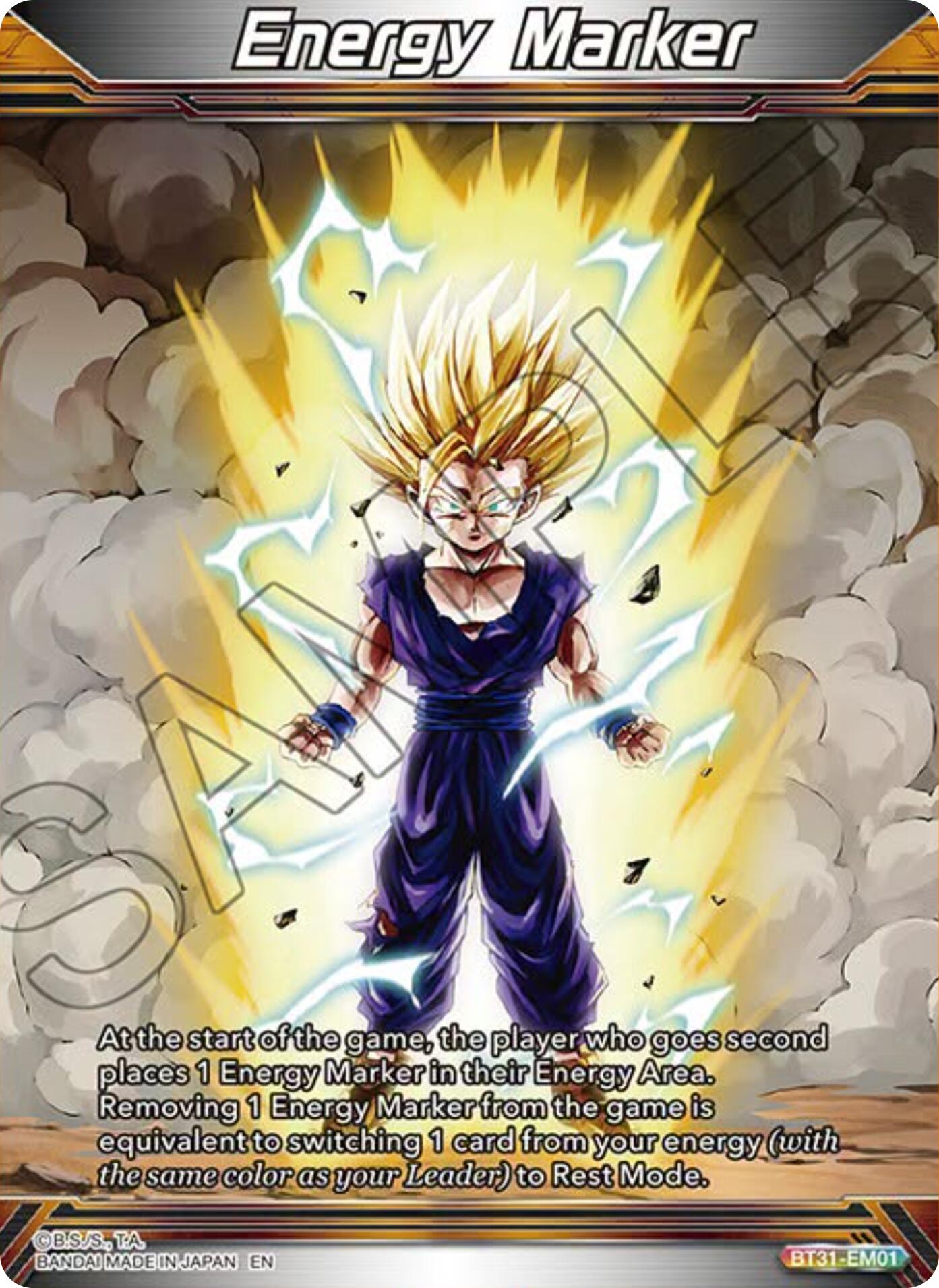 Energy Marker (BT31-EM01) (BT31-EM01) [Impact Beyond Dimensions] | Shuffle n Cut Hobbies & Games