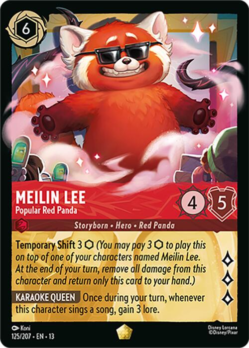 Meilin Lee - Popular Red Panda (125/204) [Attack of the Vine!] | Shuffle n Cut Hobbies & Games