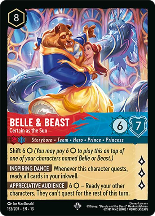 Belle & Beast - Certain as the Sun (132/204) [Attack of the Vine!] | Shuffle n Cut Hobbies & Games
