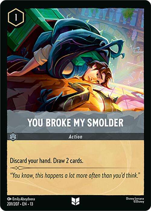 You Broke My Smolder (201/204) [Attack of the Vine!] | Shuffle n Cut Hobbies & Games