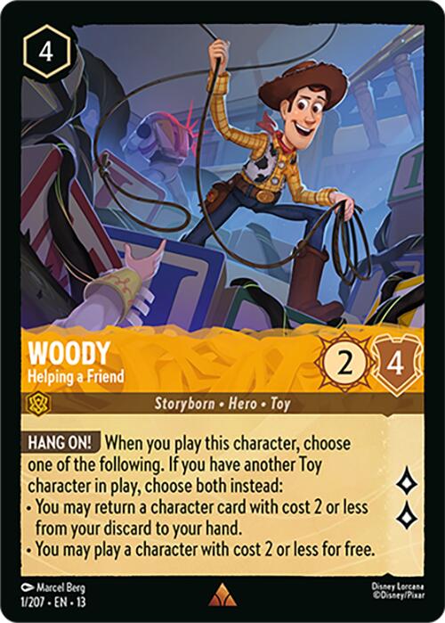 Woody - Helping a Friend (1/204) [Attack of the Vine!] | Shuffle n Cut Hobbies & Games